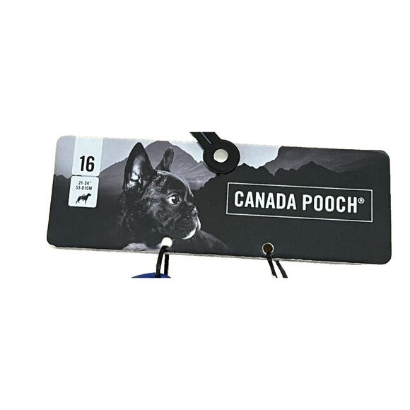 Canada Pooch Canine Size 16 High Tide Life Jacket Red Blue 17 - 25 Pounds NWT - Picture 2 of 8